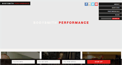 Desktop Screenshot of bodysmithperformance.com